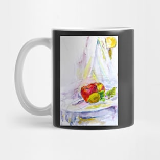 still life with apple Mug